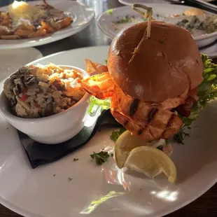 Salmon BLT