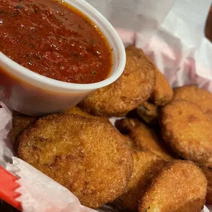 Fried zucchini