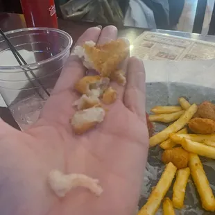 Fried shrimp