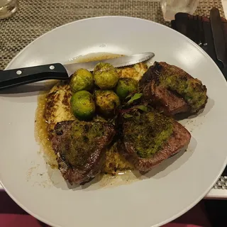 Seared Lamb T-Bones Dinner