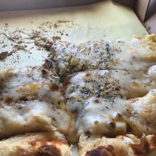 Cheesy Garlic Bread.