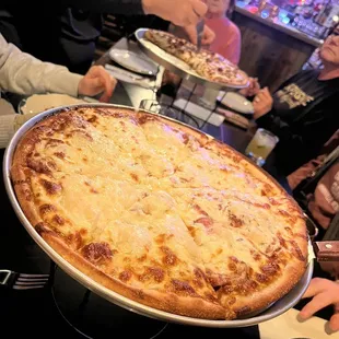 Heritage pizza - if this was the last pizza I ever ate, I would be ok with that!  Sliced sausage and sauerkraut.   Incredible.