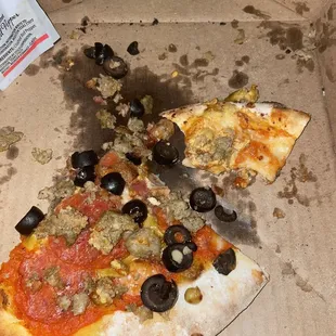 Ron Swanson with no cheese (they never added any) and raw dough