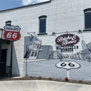 the route 66 building