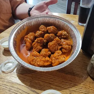 Boneless wings