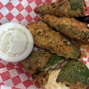 The House made Jalapeño Poppers.