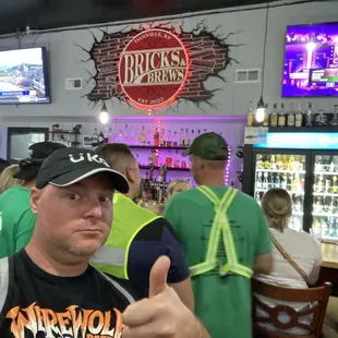 Inside pic at the bar.