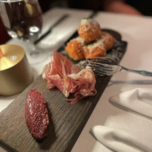 Ham & Cheese Beignets Ritz