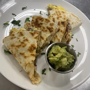 Brunch Chicken Quesadilla