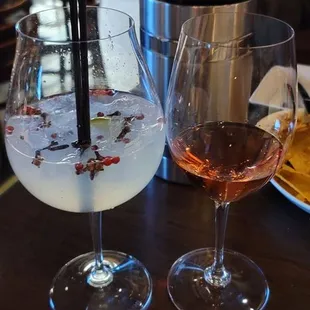 Spanish G &amp; T, Lambrusco Wine