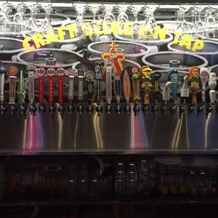 33 beers on tap!