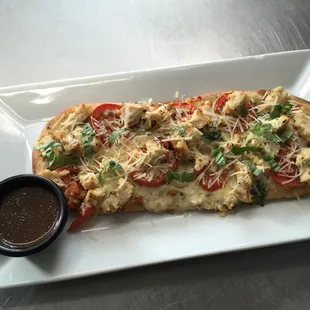 Chicken Florentine Flatbread!