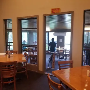 Interior dining area