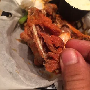 Worst wings ever ,  no excuse for this trash