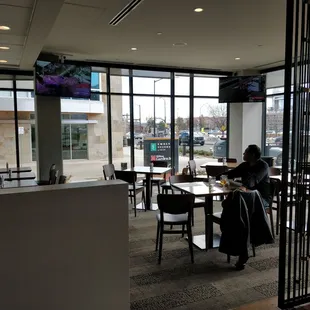 Last seating area
