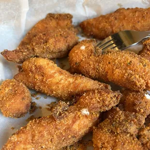 Chicken tenders dorito flavored