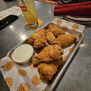 Cool Dorito Ranch wings