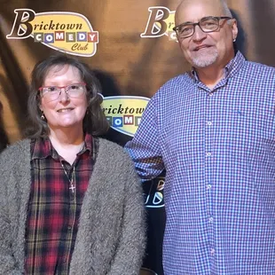 We went to see Brad Upton  AKA Funny man