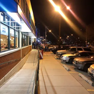 This is a photo for the next showing. So it looks like it's happening again .