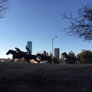Largest collection of bronze statues in the world, per the tour guide.
