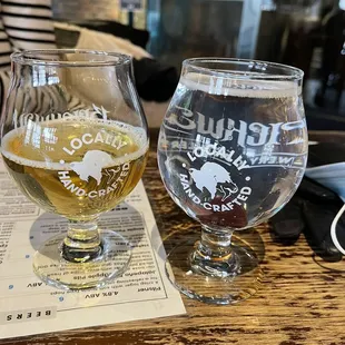 hard seltzer and IPA