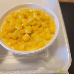 Serving of Creamed Corn $3.50