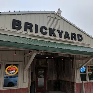 Front facade of the brickyard