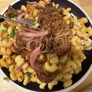 Pulled Pork Mac N Cheese