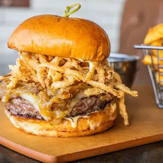 French Onion Burger
