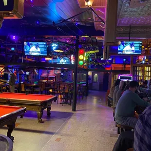 billiards and pool tables