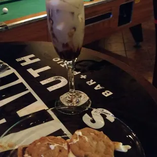 Smores to eat and smores to drink.  From Dinner on the Patio.