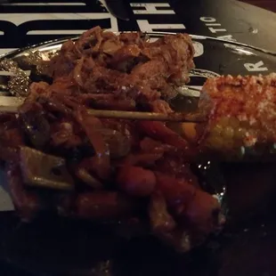 Pork plate from Dinner on the Patio.