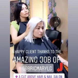 Corrección y cambio total de color