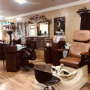 Manicure and pedicure spa