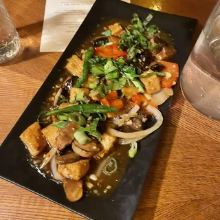 Mushroom Tofu Wontons
