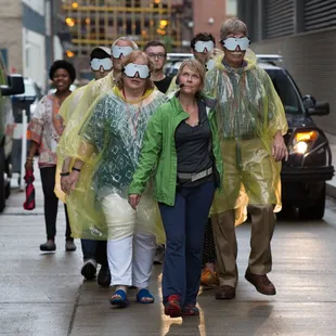 Producing Artist Director Tami Dixon leads patrons through Pittsburgh in Ojo, an immersive urban adventure.