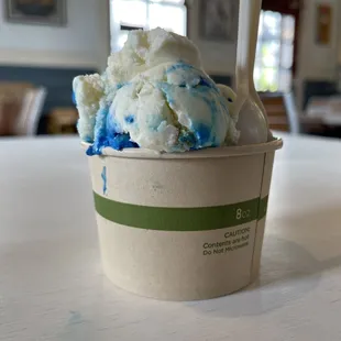 Birthday cake ice cream