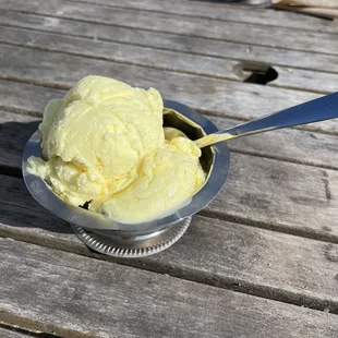 Lemon custard. Probably my favorite gluten free flavor at BRICS.