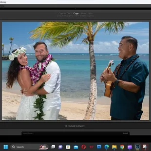 Photo editing with Lightroom.