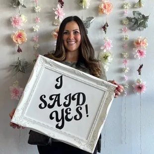 Yes! To the amazing dress!