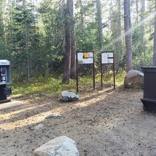 Pay phone by the park ranger's RVs.