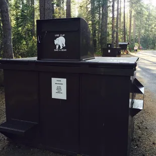 Bear proof dumpster