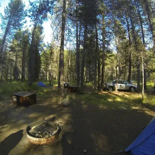Our campsite
