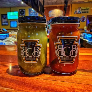 Smithfield Sour and Smoky Hot Metal pickles