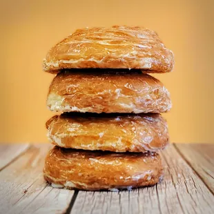 a stack of doughnuts