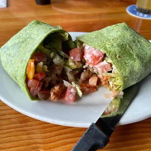 Bleu Cheese Chicken Wrap