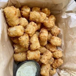 05.18.22 Rosemary Garlic Tots $6