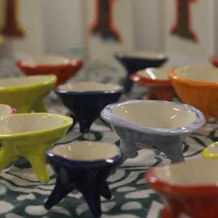 Pinch Pots made by Paquerette  "The More the Merrier" Holiday Open House 12/15/2018