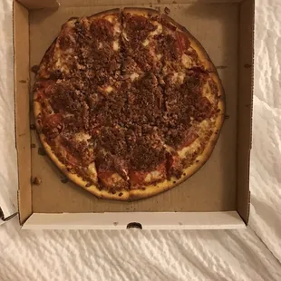 pizza, food