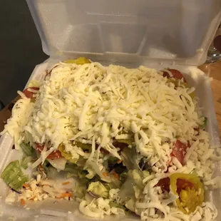 Large side salad